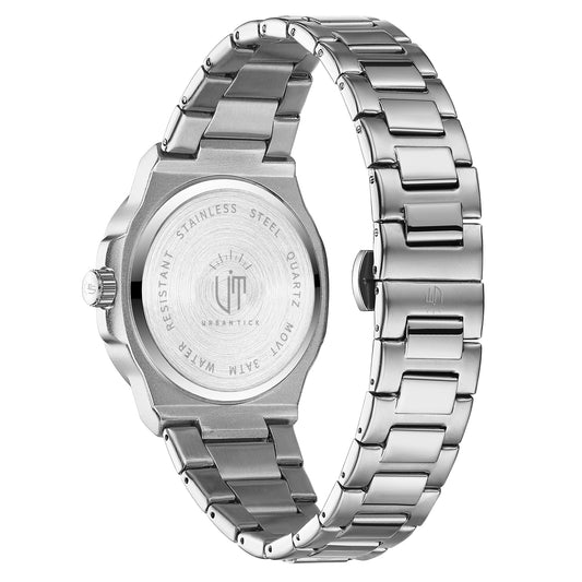 Urban Tick Eterna Stainless Steel Men’s Quartz Watch