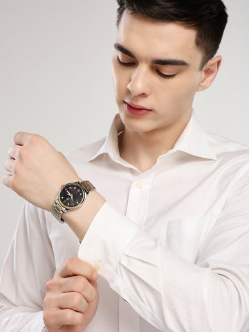 Urban Tick Regalia – Classic Stainless Steel Men’s Watch