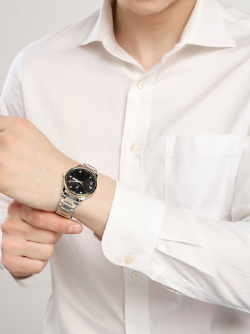 Urban Tick Regalia – Classic Stainless Steel Men’s Watch