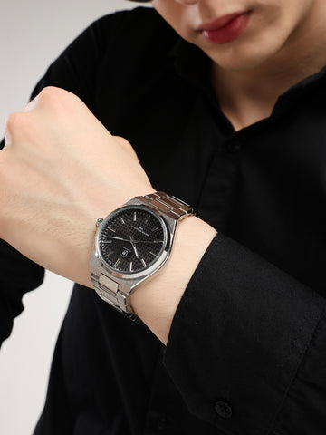Urban Tick Nova Grid Stainless Steel Men’s Quartz Watch