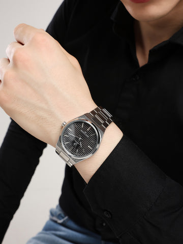 Urban Tick Nova Grid Stainless Steel Men’s Quartz Watch